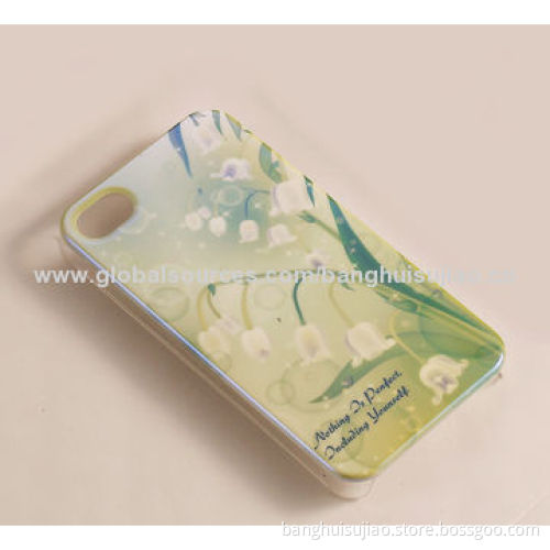 Beautiful IML Technology Electroplating Case for HTC One with High-grade Durable